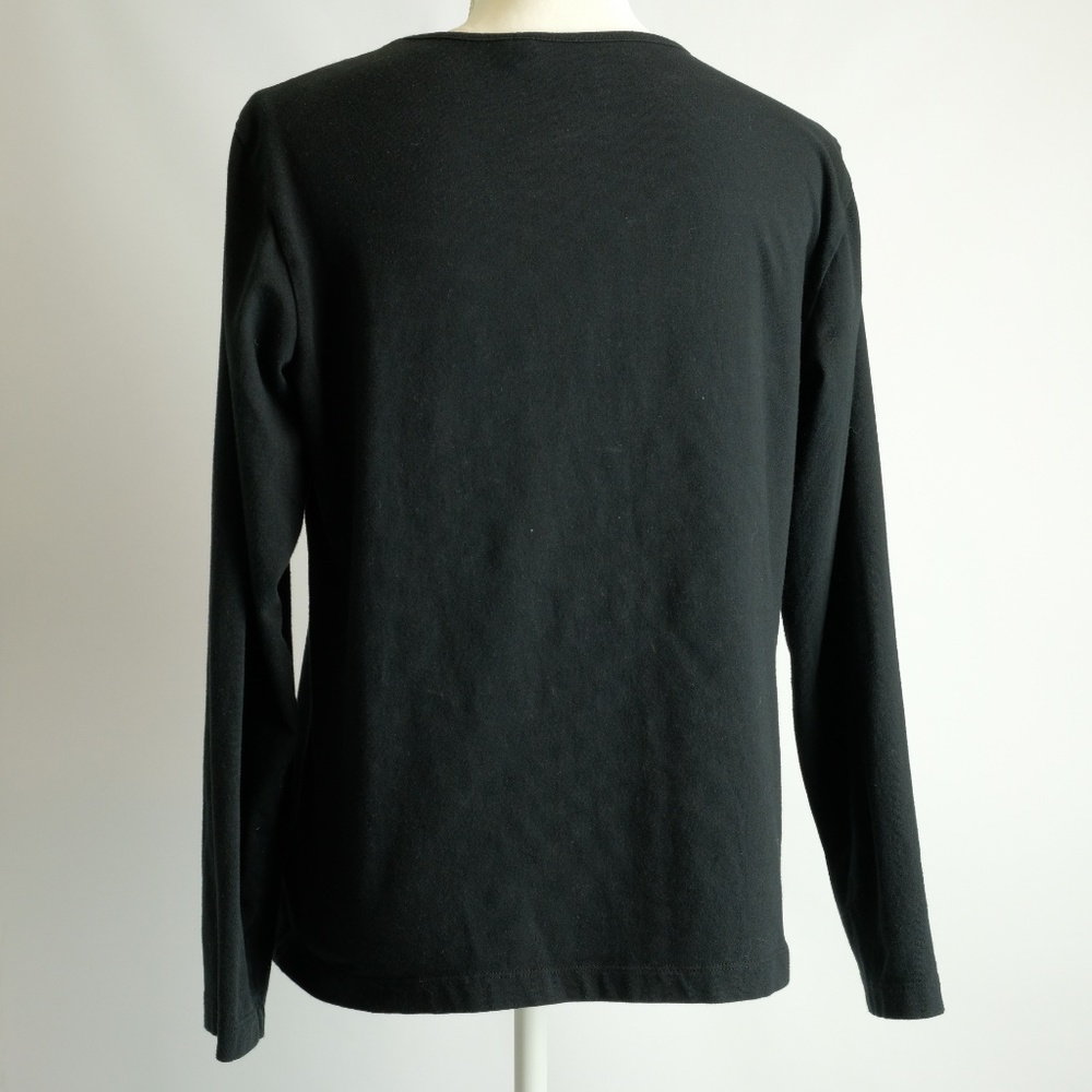 Chico's "Follow Your Heart" Long Sleeve Tee, Sz M - Picture 3 of 7